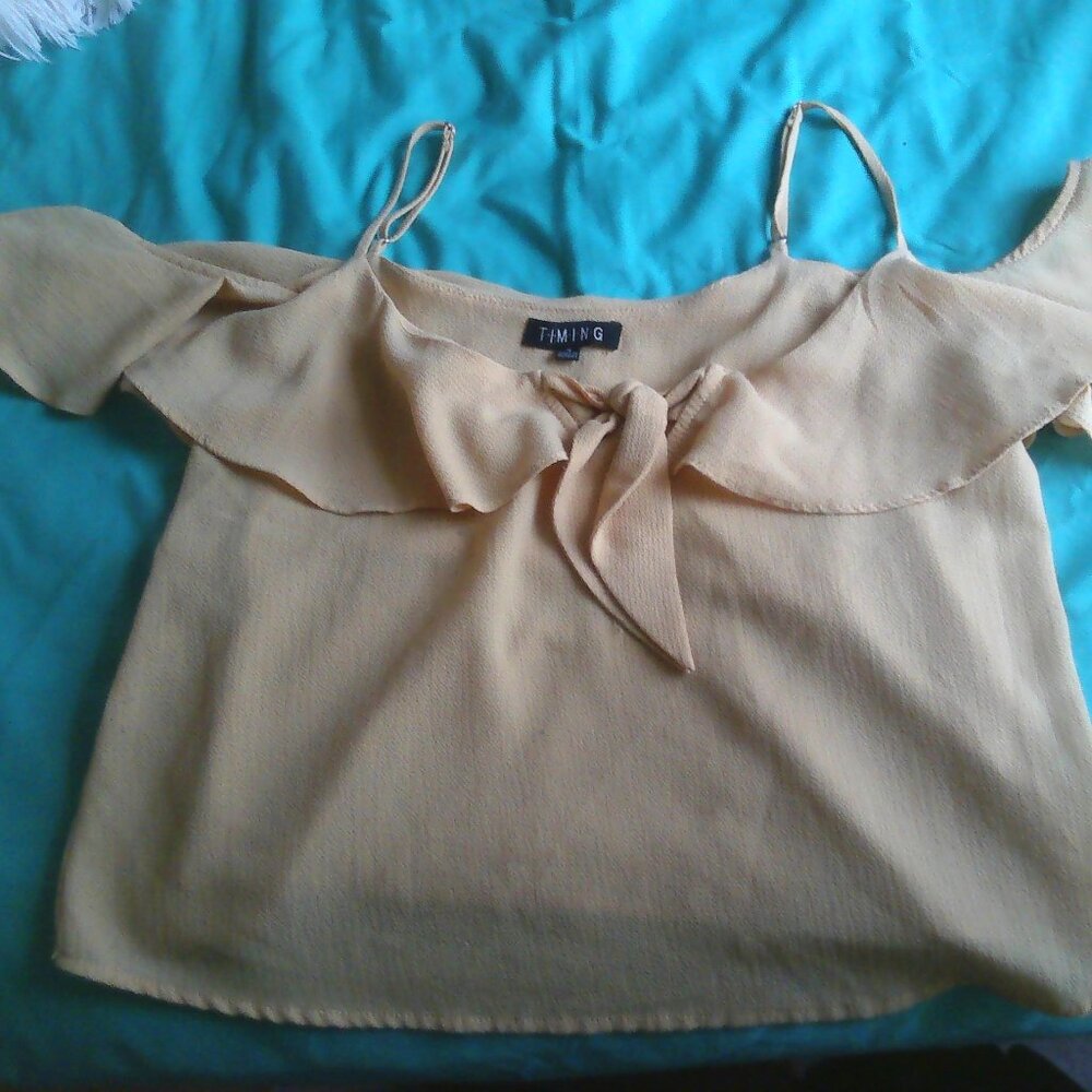 Cute Yellow Tank Top